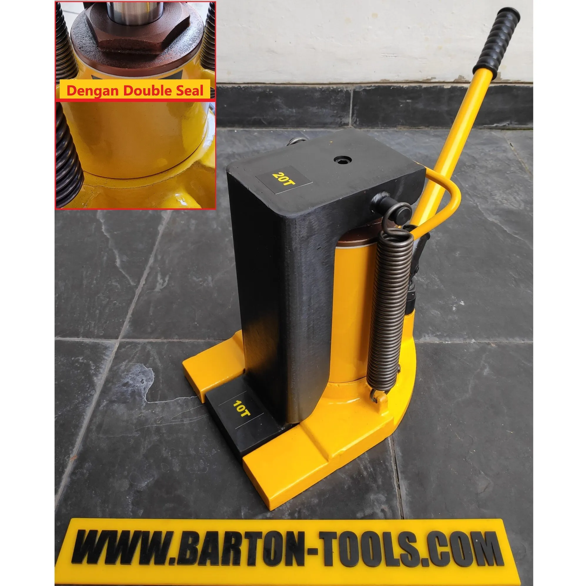 Hydraulic Toe Jack Track Jack Dongkrak Sepatu Hidrolik Ton