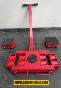 Skid Rollers Set Space / Skid / Skate / Tank / Machine Roller / Trolley / Dolly 16 Ton Set AB-16 BARTON 1 ab12