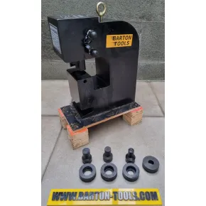 Hydraulic Busbar Punching Heavy Duty Hydraulic Busbar Punching Double Acting / Hole Punch Punching Tool / Pelubang Pembolong Busbar Tembaga 25mm H Beam CH-100H BARTON 1 ch_100h