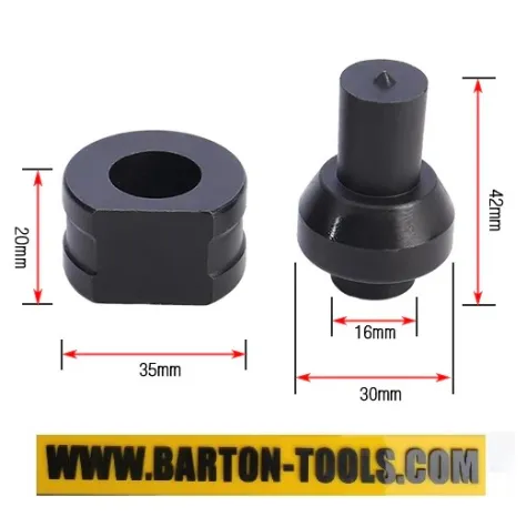 Busbar Tools Accessories Hydraulic Punching Round Dies / Punch Die / Mata Pon Hidrolik untuk CH-60 CH-60L BARTON 1 ch_60l_dies