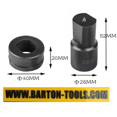 Busbar Tools Accessories Hydraulic Punching Oval Dies 8x12-14x22mm / Punch Die / Mata Pon Hidrolik untuk CH-70 HHM-70 BARTON 1 ch_70_oval_dies