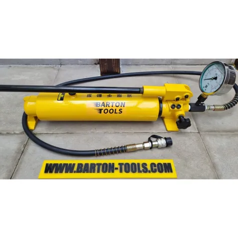 Hand-Operated Manual Hydraulic Pumps Hand Operated Hydraulic Pump / Pompa Tangan Hidrolik Manual Single Acting 2800ml c/w Pressure Gauge CP-700A-2 BARTON 1 cp_700a