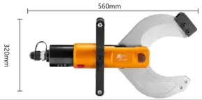 Hydraulic Cable Cutters Head C-Head Hydraulic Wire Cable Cutter / Gunting Potong / Kepala Pemotong Kabel kawat Al Cu 135mm Hidrolik CPC-135C BARTON 2 cpc_135c_dimensions