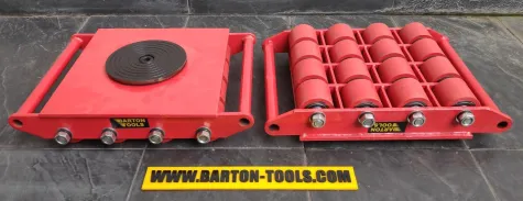 Skid Rollers Space / Skid / Skate / Tank / Machine Roller / Trolley / Dolly 24 Ton CRA-24 BARTON 1 cra_24