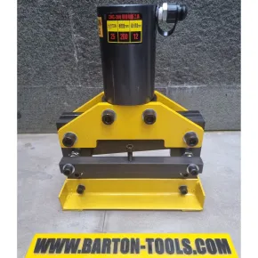 Hydraulic Busbar Cutting Hydraulic Busbar Cutting / Cutter Cut Tool / Potong Pemotong Busbar Tembaga 12mm Straight Cut CWC-200 BARTON 1 cwc_200