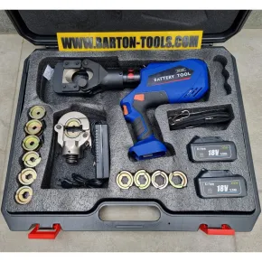 Battery Hydraulic Crimping Tools Battery Hydraulic 2in1 Tools Crimping 300mm² & Cutting 45mm EZ-300/45 BARTON 1 ez_300