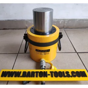 Single Acting Medium-Height Hydraulic Cylinders Single Acting Medium Height Hydraulic Cylinder / Silinder Hidrolik Medium 100 Ton 100mm Stroke FCY-100 BARTON 1 fcy_100