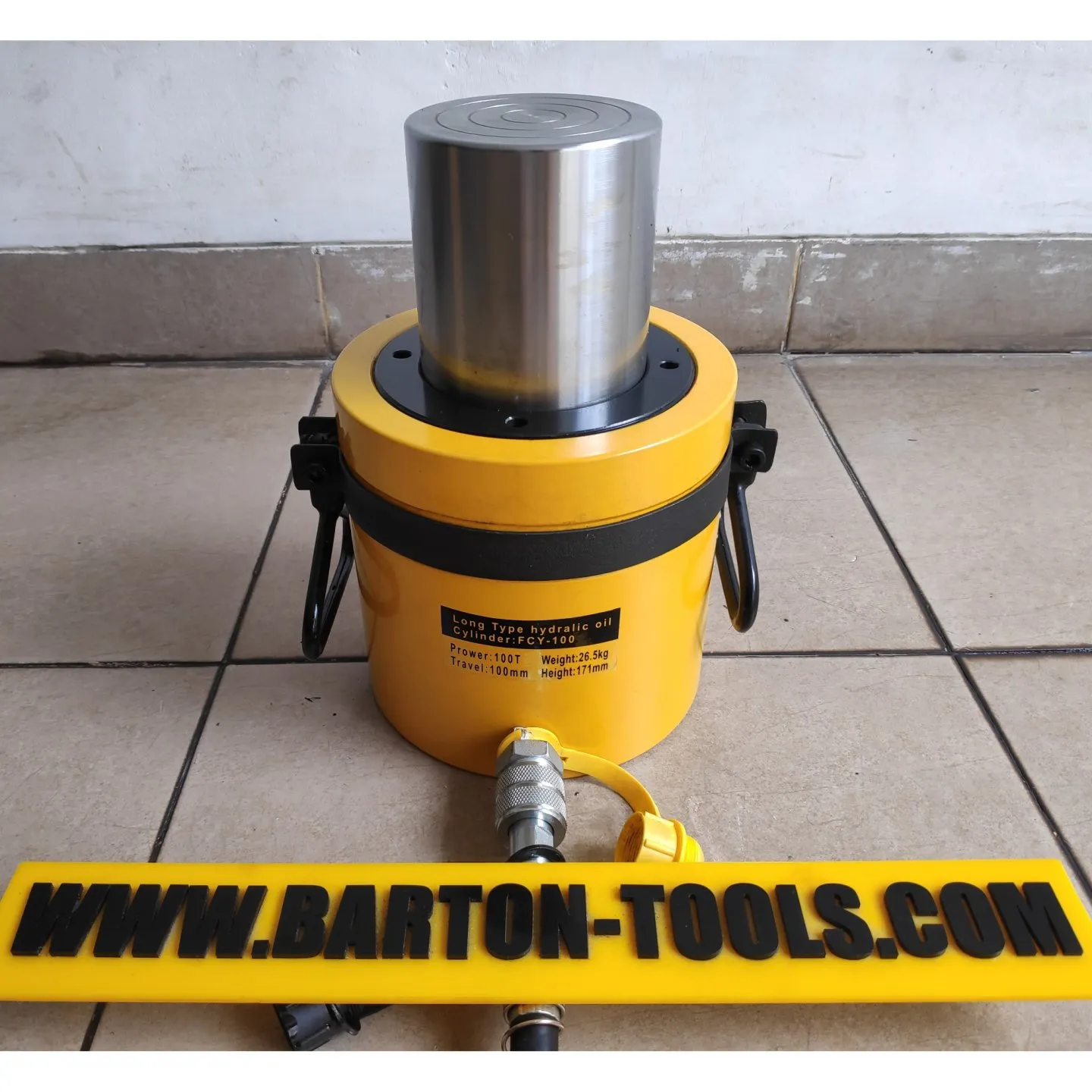 Single Acting Medium Height Hydraulic Cylinder / Silinder Hidrolik ...