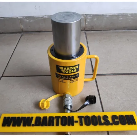 Single Acting Medium-Height Hydraulic Cylinders Single Acting Medium Height Hydraulic Cylinder / Silinder Hidrolik Medium 50 Ton 100mm Stroke FCY-50 BARTON 1 fcy_50