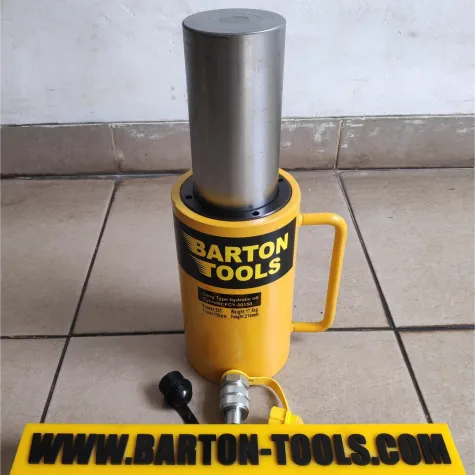 Single Acting Medium-Height Hydraulic Cylinders Single Acting Medium Height Hydraulic Cylinder / Silinder Hidrolik Medium 50 Ton 150mm Stroke FCY-50150 BARTON 1 fcy_50150