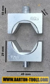 Crimping Tools Accessories Crimping Dies 16-500mm² for FYQ-500 BARTON 1 fyq_500_dies