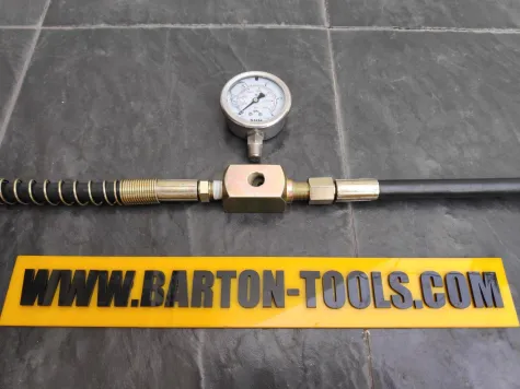 Gauge Adaptors Pressure Gauge Adaptors 1000Bar 14500psi 100MPa 3/8"x1/4" GA7001 BARTON 1 ga7001_mpa100