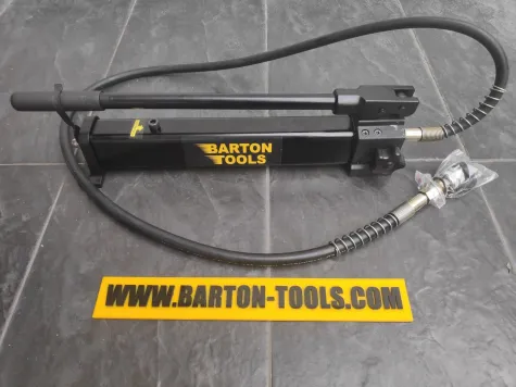 Hand-Operated Manual Hydraulic Pumps Heavy Duty Hand Operated Hydraulic Pump Aluminum Body / Pompa Tangan Hidrolik Manual Single Acting 1000ml - HHB-1000 - BARTON 1 hhb_1000