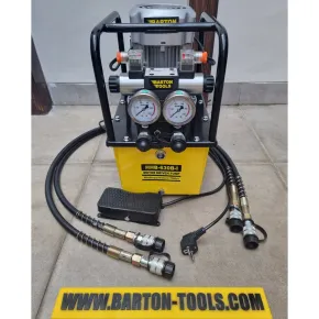 Electric Hydraulic Pumps Electric Hydraulic Pump 8L 0.9L/min Auto Double Acting / Pompa Hidrolik Elektrik Listrik / Power Pack 700bar HHB-630B-I BARTON 1 hhb_630b_i_new