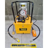 Electric Hydraulic Pump 35L 15kw Auto Single Acting  Pompa Hidrolik Elektrik Listrik  Power Pack 700bar  HHB630MIII15  BARTON