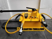 Hand Operated Hydraulic Pump  Pompa Tangan Hidrolik Manual Double Acting 7 Liter  HHB7000S  BARTON