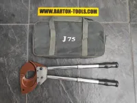 Ratchet Cable Cutter  Gunting Potong  Alat Pemotong Kabel for Al Cu 75mm J75 BARTON