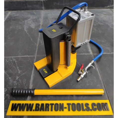 Air Hydraulic Toe Jacks Air Hydraulic Toe Jack / Track Jack / Dongkrak Sepatu Hidrolik Penumatic 5 Ton - HHQD-5Q - BARTON 1 hhqd_5q