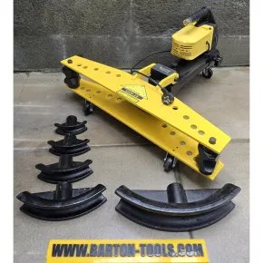 Electric Pipe Benders Electric Hydraulic Pipe Bender 1/2"-2" with Wheels HHW-2E BARTON 1 hhw_2e