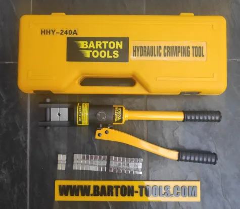 Hand Hydraulic Crimping Tools Hand Hydraulic Crimping Tool / Crimper / Tang Crimp Press Skun Manual Hidrolik 240mm² - HHY-240A - BARTON 1 hhy_240a