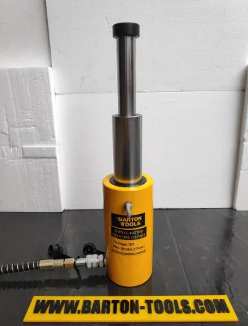 Single Acting Multi Stage Hydraulic Cylinders Single Acting Multi Stage Telescopic Long Hydraulic Cylinder / Silinder Hidrolik Panjang 10 Ton 270mm Stroke - HHYG-10270D - BARTON 1 hhyg_10270d