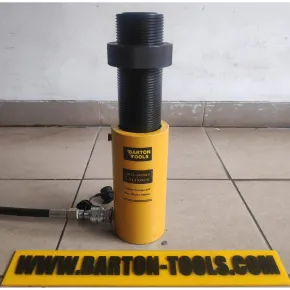 Single Acting Lock Nut Hydraulic Cylinder Single Acting Lock Nut Hydraulic Cylinder 30T x 150mm HHYG-30150LS BARTON 1 hhyg_30150ls