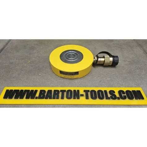 Single Acting Ultra Low Hydraulic Cylinders Ultra Low Hydraulic Cylinder 700bar 35T x 15mm HHYG-3515CCB BARTON 1 hhyg_3515ccb