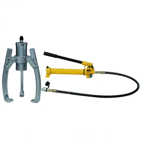 Hydraulic Pullers Head Split Type Hydraulic Gear Puller / Treaker Bearing Hidrolik Pump Set 5 Ton - HHL-5F - BARTON 2 hydraulic_puller_and_hand_pump_set_1