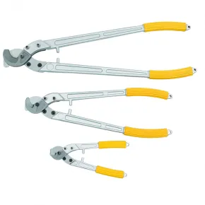 Hand Cable Cutters Hand Wire Cable Cutter Aluminium Handle / Gunting Potong Manual Tangan / Tang Pemotong Kabel Kawat Al Cu 120mm² - HHD-125L - BARTON 2 mechaanical_cable_cutter_hhd_500_400mm_copper_1