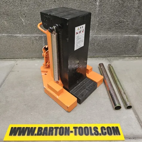 Hydraulic Toe Jacks Hydraulic Toe Jack / Track Jack / Dongkrak Sepatu Hidrolik 30 Ton - MHC-15RS - BARTON 1 mhc_15rs_orange