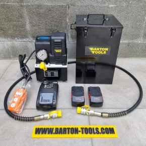Battery Hydraulic Pumps Battery Cordless Hydraulic Pump 2L / Pompa Hidrolik Baterai Tanpa Kabel QQ-700D BARTON 1 qq_700d