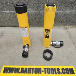 Single Acting RC Hydraulic Cylinders Single Acting Hydraulic Cylinder 10 Ton x 203mm Stroke RC-108 BARTON 1 rc_108