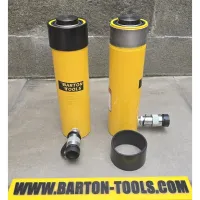 Single Acting Hydraulic Cylinder 25 Ton x 210mm Stroke RC258 BARTON